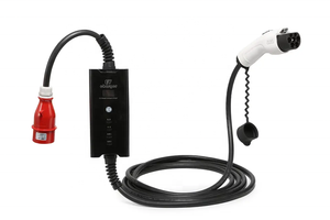 Estación de carga EV portátil para uso doméstico 3.5kw 7kw GBT Tipo 2 <span class=keywords><strong>Cargador</strong></span> de coche eléctrico Ajustable 8A 10A 16A 32A Corriente Nuevo - Product Image 3