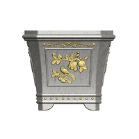 Moule en béton irrégulier pour pilier romain, moule en béton pour jardin, moule en béton préfabriqué pour pot de fleurs haut en béton