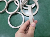 PEEK Retaining Ring Sealing Ring Polyether Ether Ketone Opening Retaining Ring PEEK Valve Seat Gasket