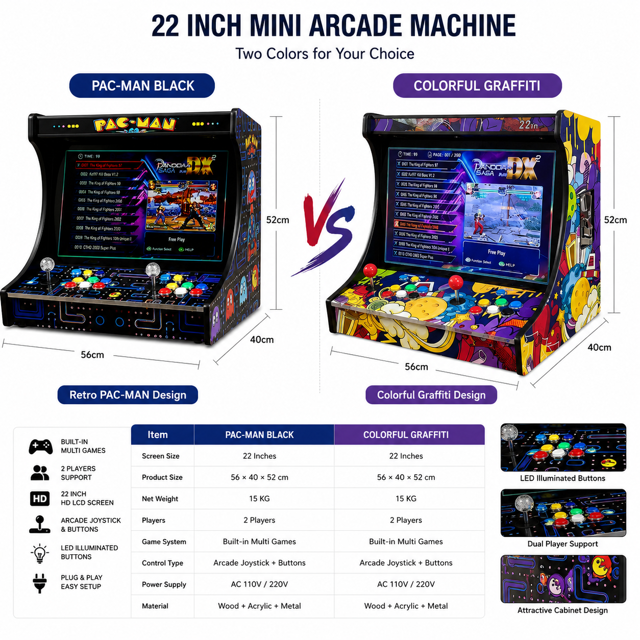 革新的なパンドラボックスアーケードゲームソリューションで顧客