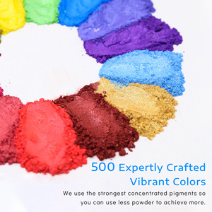 Poudre <span class=keywords><strong>de</strong></span> Mica colorée en résine époxy, Pigment <span class=keywords><strong>de</strong></span> Mica, poudre <span class=keywords><strong>de</strong></span> paillettes pour bougie - Product Image 2