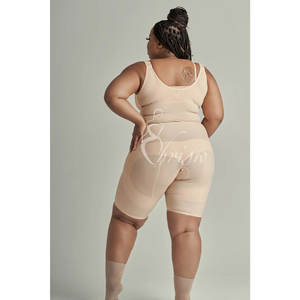 Faja moldeadora de cuerpo posparto para mujeres embarazadas, corsé sin costuras, Control de barriga, faja <span class=keywords><strong>colombiana</strong></span> de encaje con cremallera, mono de busto abierto - Product Image 5