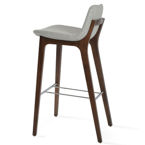 Sturdy Construction <b>Stool</b> With <b>Storage</b> Spaces and for Seating Stylish Design Ottoman <b>Stool</b> for Living Room Bedroom Sturdy Design - Product Image 5
