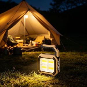 Lámpara de Trabajo LED COB Recargable por USB, Linterna de Emergencia Portátil con Asa para Exteriores - Product Image 2