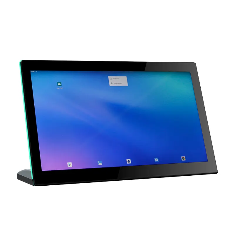 L-Form Android Tablet PC 10,1-Zoll-IPS-Bildschirm kapazitiver Touchscreen Allwinner A64 RJ45 Restaurant Speisen-Menü Bestellung
