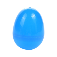Vente en gros d'œufs de Pâques personnalisés durables et transparents en plastique, jouets vides ouvrables et rechargeables, décorations de lapin pour Pâques