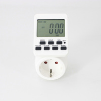 Enchufe Digital Mini con Temporizador Electrónico, 20 Programaciones de Encendido/Apagado, Interruptor Temporizador con Cuenta Regresiva, Ahorro de Energía (AC 220V 15 3600W)
