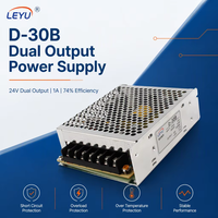 Alimentation électrique à double sortie série D-30 30W 5V 12V 5V 24V AC-DC SMPS pour instrumentation de contrôle industriel