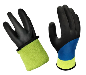 Cắt chống mùa đông làm việc găng tay không thấm nước tủ đông găng tay cho thời tiết lạnh ngoài trời giữ tay ấm cho găng tay an toàn - Product Image 6