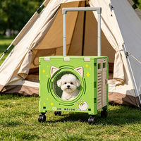 Chariot pliable OEM ODM 2026 pour animaux de compagnie, chariot de courses pliable, chariot portable pour supermarché, camping, maison, usage domestique, chariot de voiture