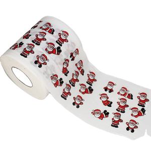 <span class=keywords><strong>Papier</strong></span> <span class=keywords><strong>toilette</strong></span> jetable amusant <span class=keywords><strong>en</strong></span> mosaïque de pâte de bois vierge, rouleaux de <span class=keywords><strong>papier</strong></span> de Noël Père Noël, cadeaux farces, <span class=keywords><strong>papier</strong></span> de <span class=keywords><strong>toilette</strong></span> coloré, nouveauté blanche - Product Image 5