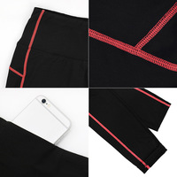 Fabrik OEM Benutzerdefiniertes Logo Etikett Solide Hochtaillierte Yoga-Hose für Damen Fleece-gefüttert Dick Warm Vierwege-Stretch Nahtlos Workout