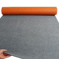 Tapis en polyester noir style Instagram, idéal pour événements, célébrations et expositions, avec velours épais, adapté à une utilisation à long terme