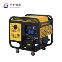 Générateur diesel électrique silencieux portable refroidi par eau sur remorque 5kW 30kW 50kW 50kVA 50Hz pour usage domestique