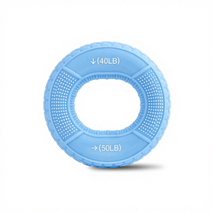 Anillo de Ejercicio de Silicona Ajustable de Alta Calidad con Logotipo Personalizado, de 20 a 80 Libras, para Entrenamiento de Dedos y Fortalecimiento de Agarre - Product Image 1