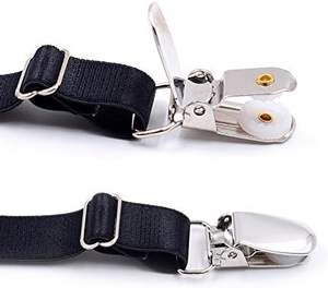 เข็มขัดรัดเสื้อเชิ้ตผู้ชายแบบปรับได้ พร้อมตัวล็อคกันลื่น ขายส่งจากโรงงาน - Product Image 3