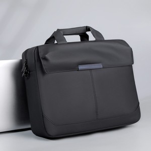 Custom Men's Polyester File Briefcase, Portable Large Capacity Shoulder Crossbody Business Outdoor <b>Laptop</b> Sleeve Bag. - Product Image 1