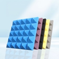 Panneaux acoustiques en mousse de polyuréthane 50 mm, ondulés, ignifuges, insonorisants, sur mesure, OEM, vente en gros, fourniture directe usine