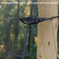 Support d'arbre universel siège réglable support d'arbre siège cerf support accessoires pour la chasse pour grimper aux arbres