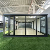 Casa Contenedor Expandible Económica al por Mayor, Vivienda Modular Prefabricada para Alquiler, Resistente al Fuego y al Agua, para Uso en Dormitorios de Trabajadores en Obras