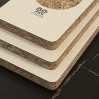 Panneau de particules laminées en mélamine standard E1 pour meubles pour table basse MDF