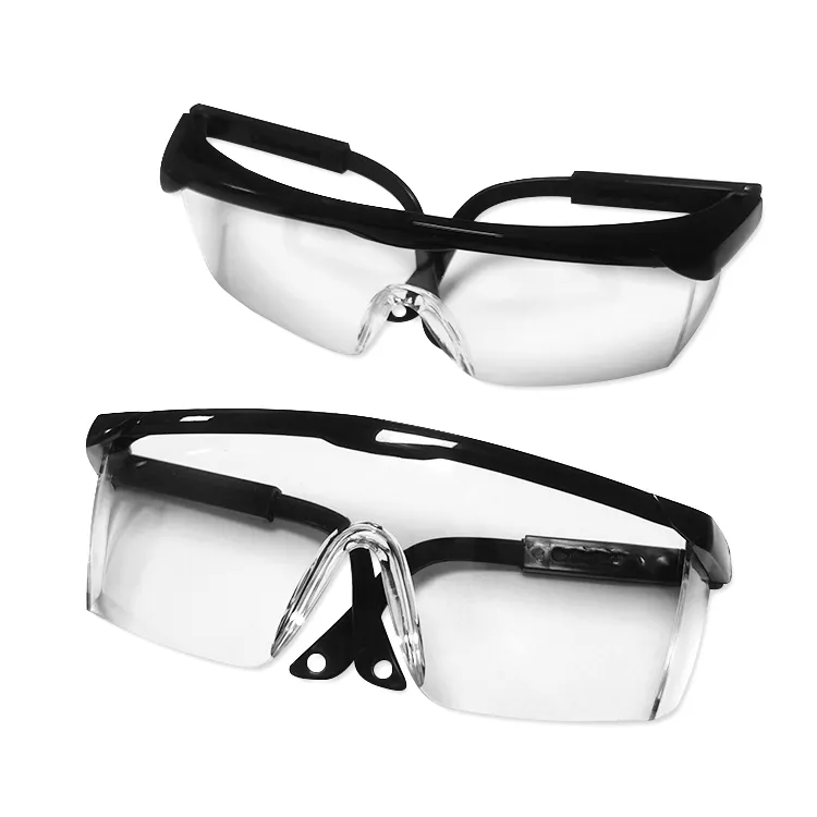 ALLESD OEM Lunettes de sécurité anti-rayures UV400 Lunettes ventilées Lunettes de protection des yeux transparentes