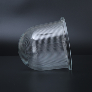Dome Glass Lamp Cover Explosion-proof Stripe Glass Lamp <strong>Shade</strong> for <strong>Industrial</strong> and Mining <strong>Lights</strong> with Thick Wall - Product Image 4