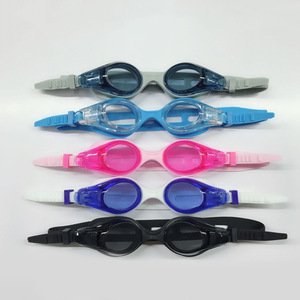 Gafas de natación de silicona antivaho, impermeables, de alta definición, ajustables, de uso universal G2600 - Product Image 1