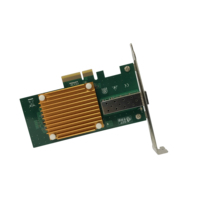 Carte réseau x100 PCIe X4, 10 ports Ethernet Gigabit, puces GRTN4010
