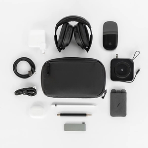 Hot Sell 2-in-1 Multifunctional Luxury <b>Storage</b> Bag Waterproof Wear-resistant Nylon Zipper for Data Cable Headset Durable Digital - Product Image 4