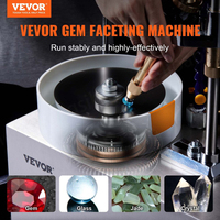 Machine à facettes pour pierres précieuses 180W Jade Grinding Polishing 2980RPM Rock Polisher