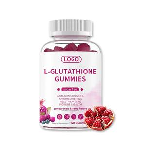 OEM özelleştirilebilir biyotin Gummies şekersiz cilt beyazlatma takviyeleri C vitamini l-glutatyon yenidoğan için saç cilt çivi için - Product Image 1