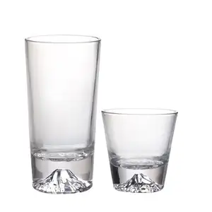 Berg Piekbeker Mount Fuji Glas Thuis Drinkglas Hittebestendig Water Cup Creatieve Sneeuw Berg Cup Wijnglas