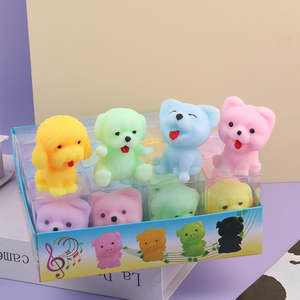 ตุ๊กตาหมา TPR จำลอง นุ่มนิ่ม มีเสียงเพลง ของเล่นบีบคลายเครียดสำหรับเด็ก ของเล่นระบายอารมณ์รูปสัตว์เลี้ยง ขายดี - Product Image 3