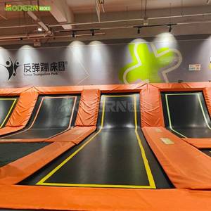 Trampolín Rectangular para Niños, Atracción de Feria, Trampolín Interior, <span class=keywords><strong>Mini</strong></span> Trampolín Cuadrado - Product Image 6