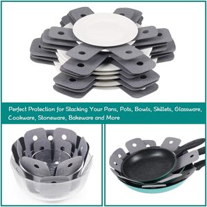 Protezioni per <span class=keywords><strong>pentole</strong></span> più spesse e più grandi separatori per <span class=keywords><strong>pentole</strong></span> in feltro - Product Image 2