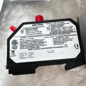 เซ็นเซอร์วัดการสั่นสะเทือนเมทริกซ์ Mx2034 17-30 Vdc แรงดันไฟฟ้า 43.3 V ความต้านทานโหลด ใช้ในอุตสาหกรรม - Product Image 1