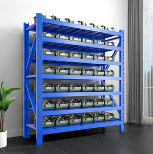 رف فولاذي متين للتخزين في المستودعات والاستخدام في ورش العمل الصناعية - Product Image 3