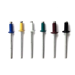 Remaches Ciegos Sólidos de Aleación de Aluminio y Magnesio con Recubrimiento de Zinc, 1/8 pulg. x 1/4 pulg., Grado Caja CLASE 4, Estándar ISO, Cabeza Redonda - Product Image 4