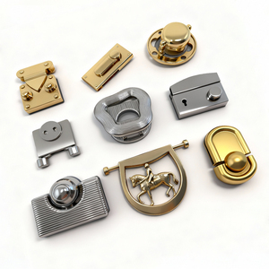 चेंजकिन Dl0056 कस्टमाइज्ड बैग डिज़ाइन हैंडबैग मोड़ मोड़ लॉक धातु हार्डवेयर बैग और सामान के लिए - Product Image 4