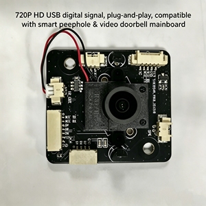 Módulo de Cámara USB Tipo Ojo de Gato ZYKD P720-USB-IR 36*40*14mm 720P con 4G/WiFi para Acceso Visual a Puertas - Product Image 6