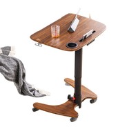 Bureau d'ordinateur pliable réglable en hauteur, bureau debout, bureau d'étude mobile à rabat, bureau d'écriture pour enfants en bois massif, modèle 1656