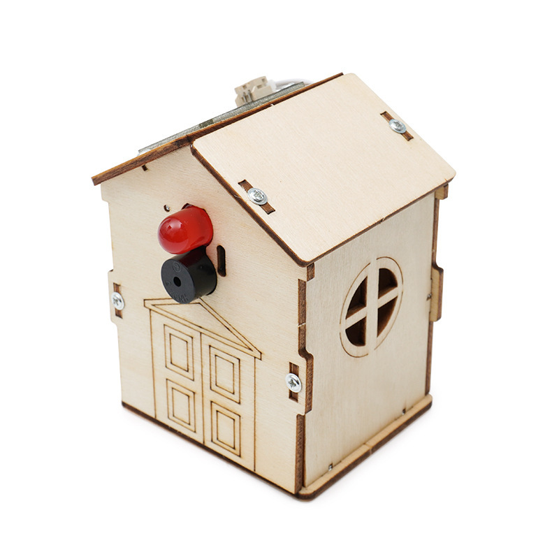 Sensor de lluvia de madera DIY