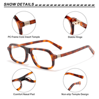 Monture de lunettes SENTA vintage œil de chat en acétate, verres optiques transparents verts avec charnière métallique, lunettes personnalisables avec logo