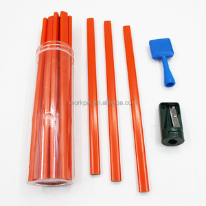 Crayons <span class=keywords><strong>de</strong></span> <span class=keywords><strong>charpentier</strong></span> carrés en bois <span class=keywords><strong>de</strong></span> 7 pouces, personnalisables avec logo ou couleur, durables, en gros - Product Image 6
