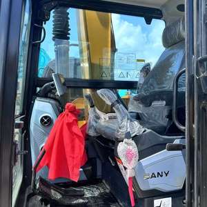 Excavatrices d'occasion Sany SY75C Pro avec de bonnes performances, machine sur chenilles de 7 tonnes, mini-excavatrice d'occasion en stock en promotion - Product Image 6