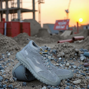 קיץ luquan נעלי ספורט מזדמנים גברים חדשים נושם עבודה חיצונית נושם מטפס נעליים גומי - Product Image 3