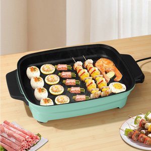 Poêle électrique à double oreille de vente chaude poêle de cuisson en aluminium moulé sous pression antiadhésive pour un usage domestique pour la pizza et la marmite - Product Image 1