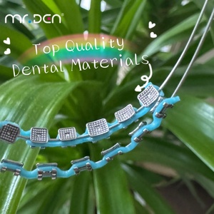 Mr.Den - <span class=keywords><strong>Brackets</strong></span> Dentales <span class=keywords><strong>de</strong></span> Acero Inoxidable para Decoración, Juego <span class=keywords><strong>de</strong></span> Pulseras <span class=keywords><strong>de</strong></span> Moda DIY, Regalo - Product Image 5