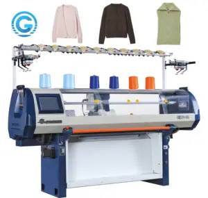 Universal automatic wool flat knitting machine for wool sweater/cardigan sweater